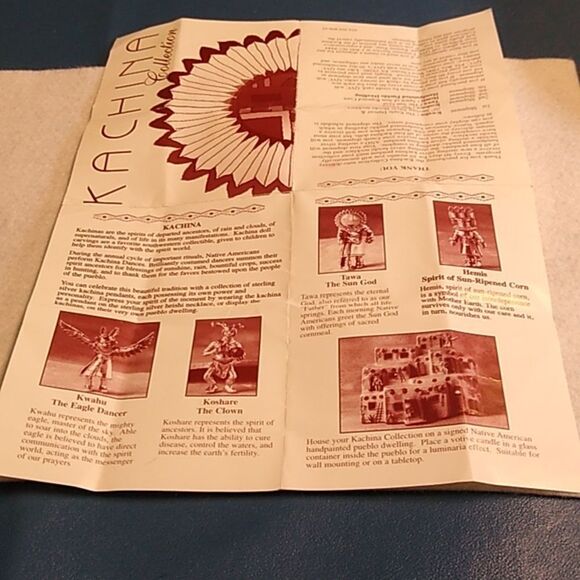 Kachina Collection Silver Necklace - Picture 5 of 9